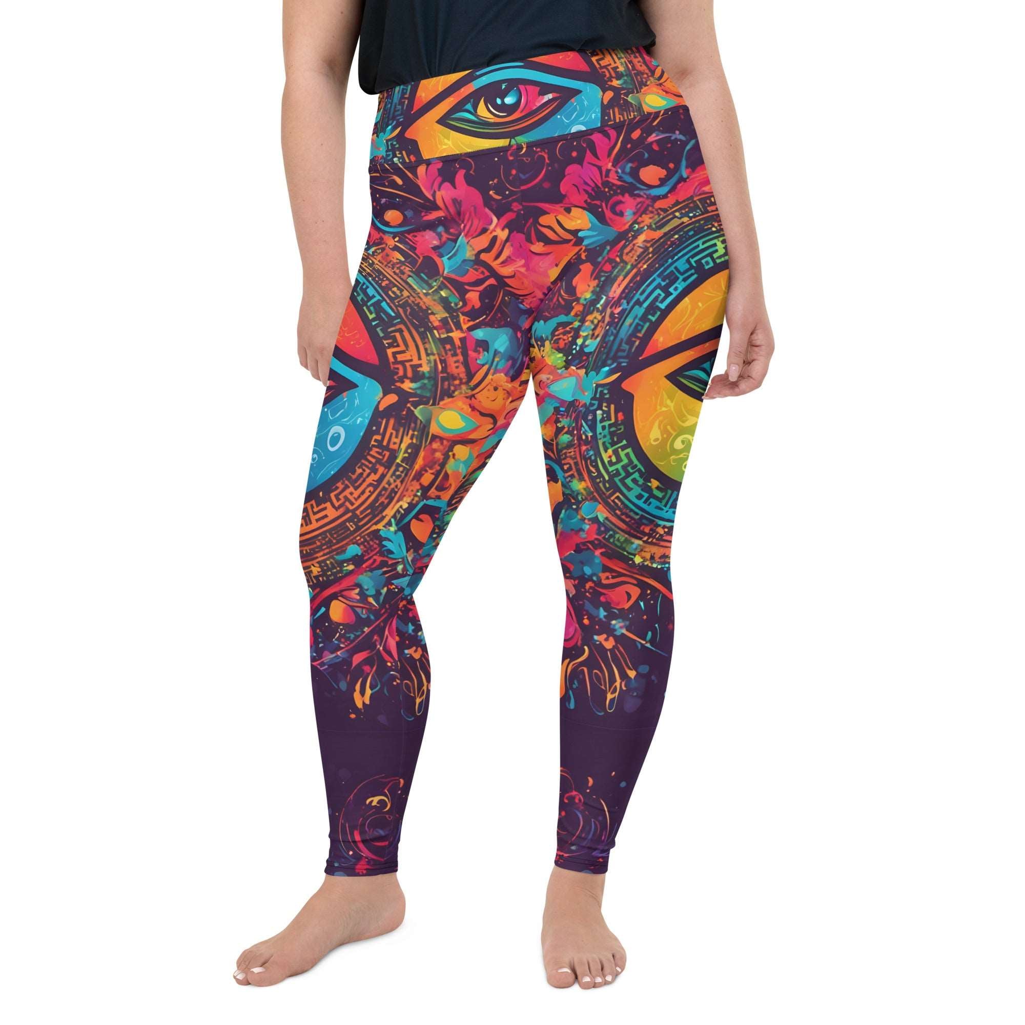 Third Eye I See You Plus Size Leggings