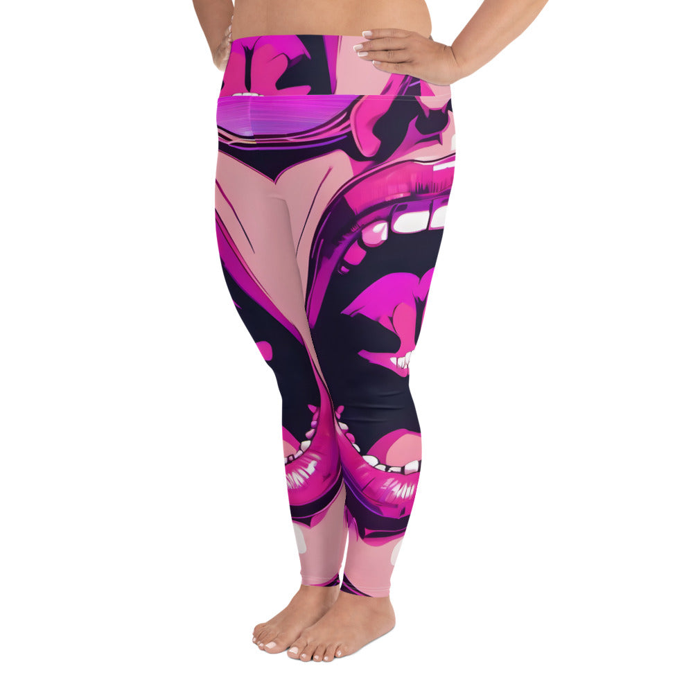 I WILL NOT BE SILENCED!! Plus Size Leggings