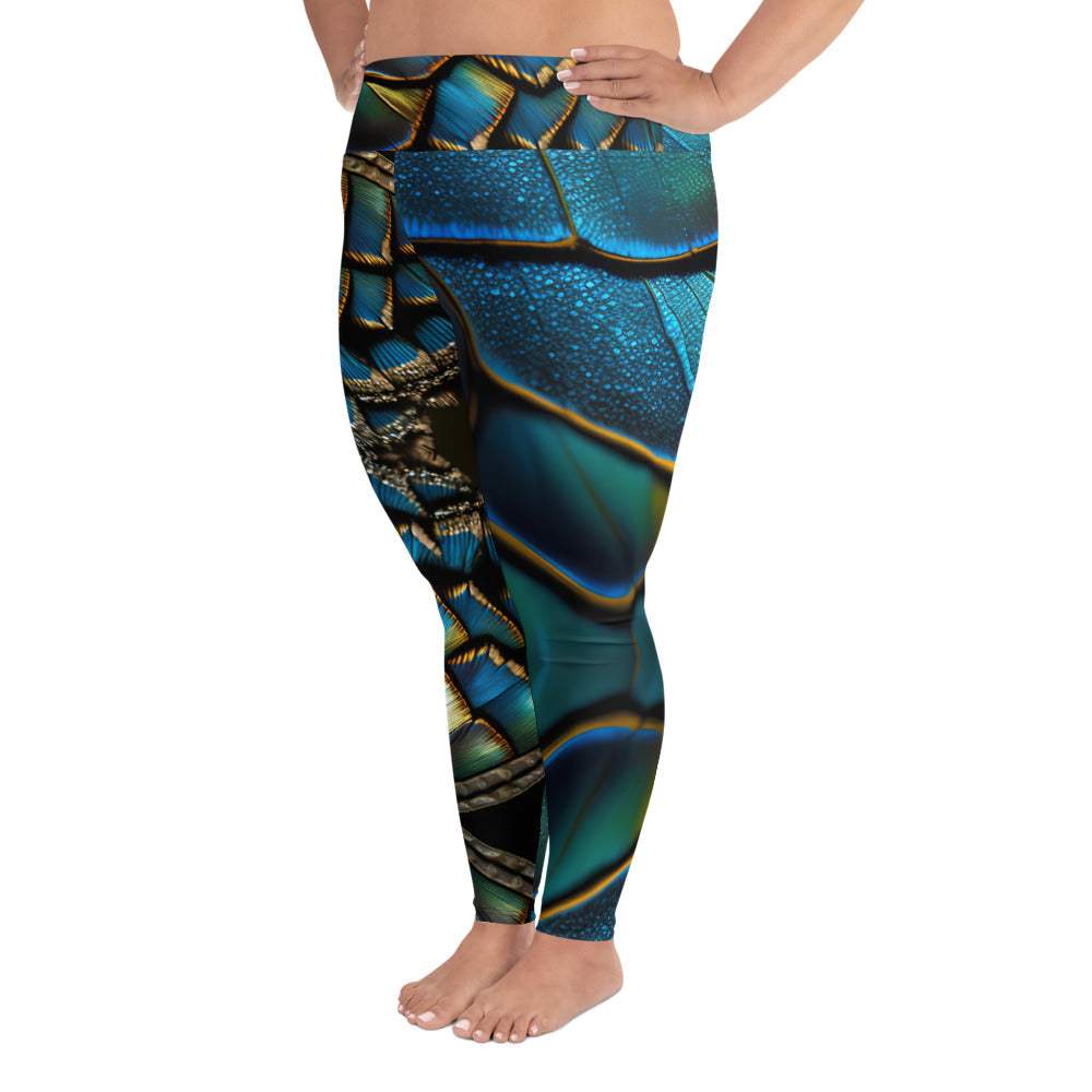 Butterfly Wings Plus Size Leggings