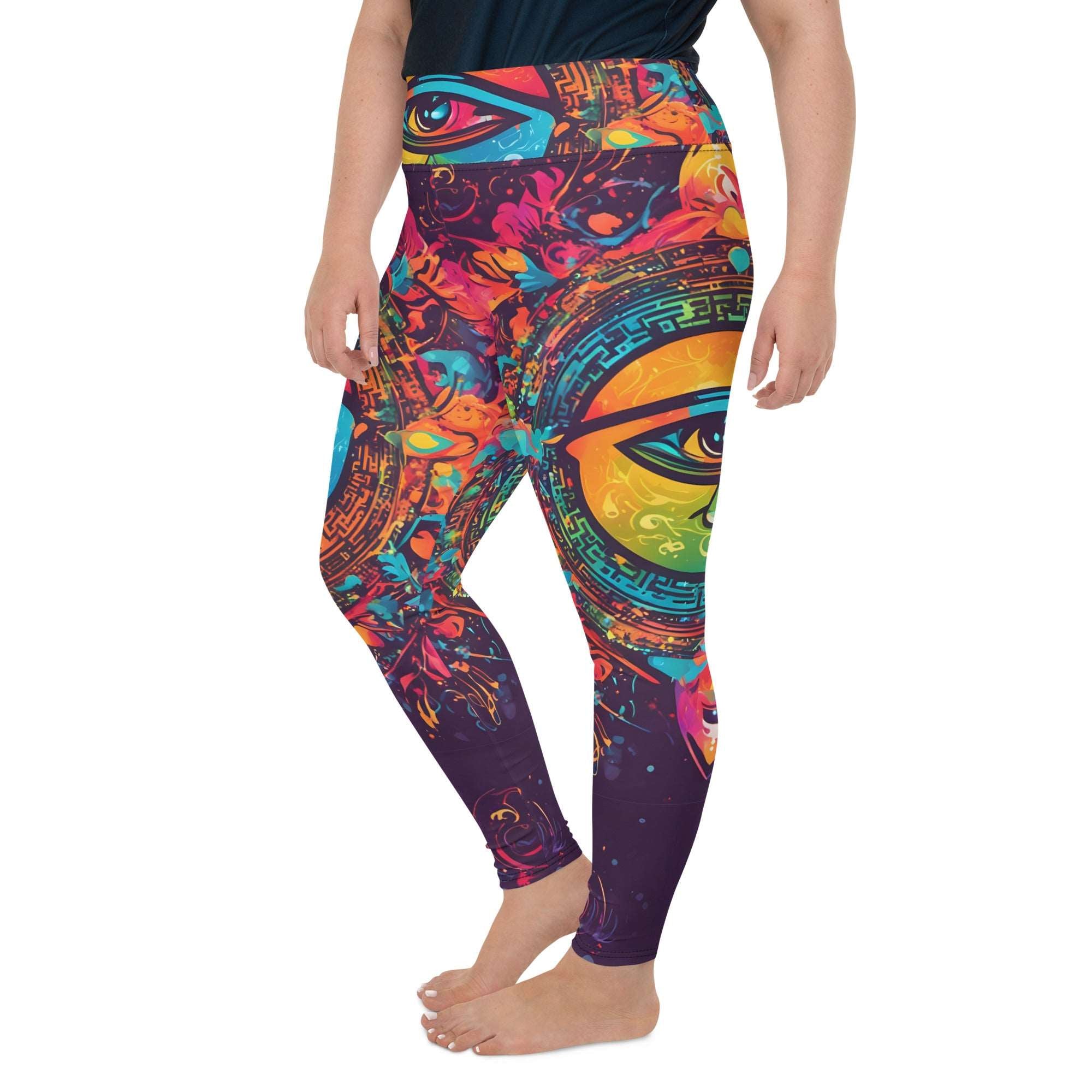 Third Eye I See You Plus Size Leggings