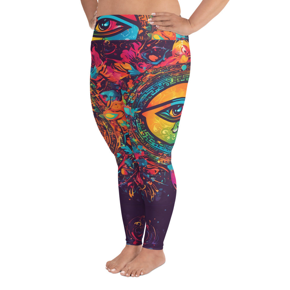 Third Eye I See You Plus Size Leggings
