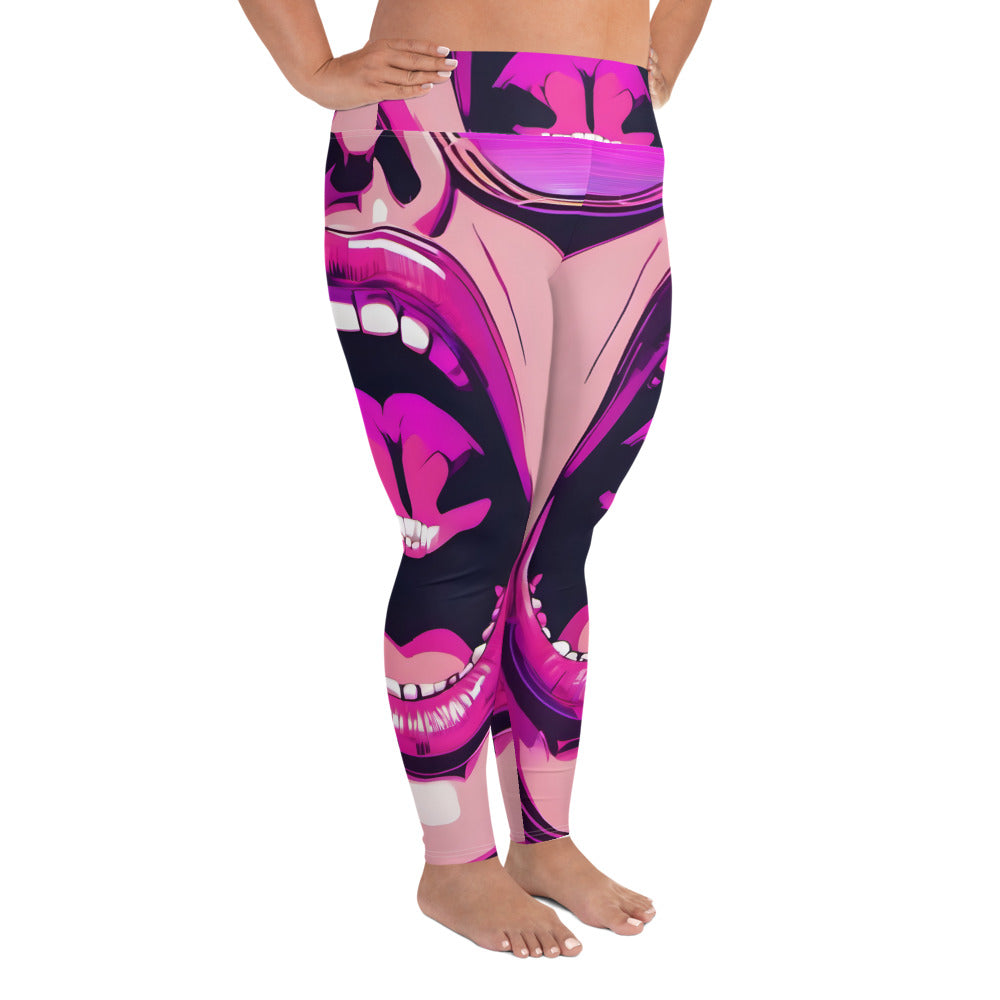 I WILL NOT BE SILENCED!! Plus Size Leggings