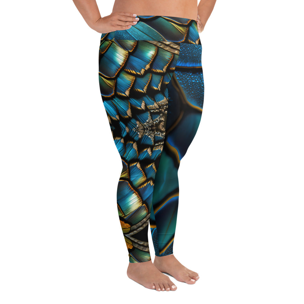 Butterfly Wings Plus Size Leggings