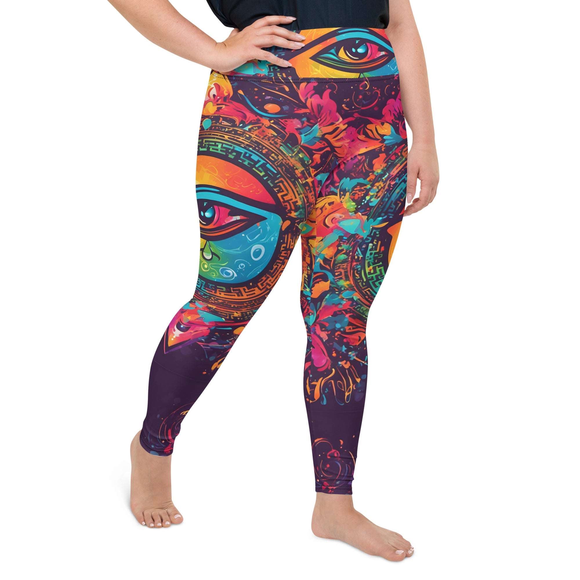Third Eye I See You Plus Size Leggings