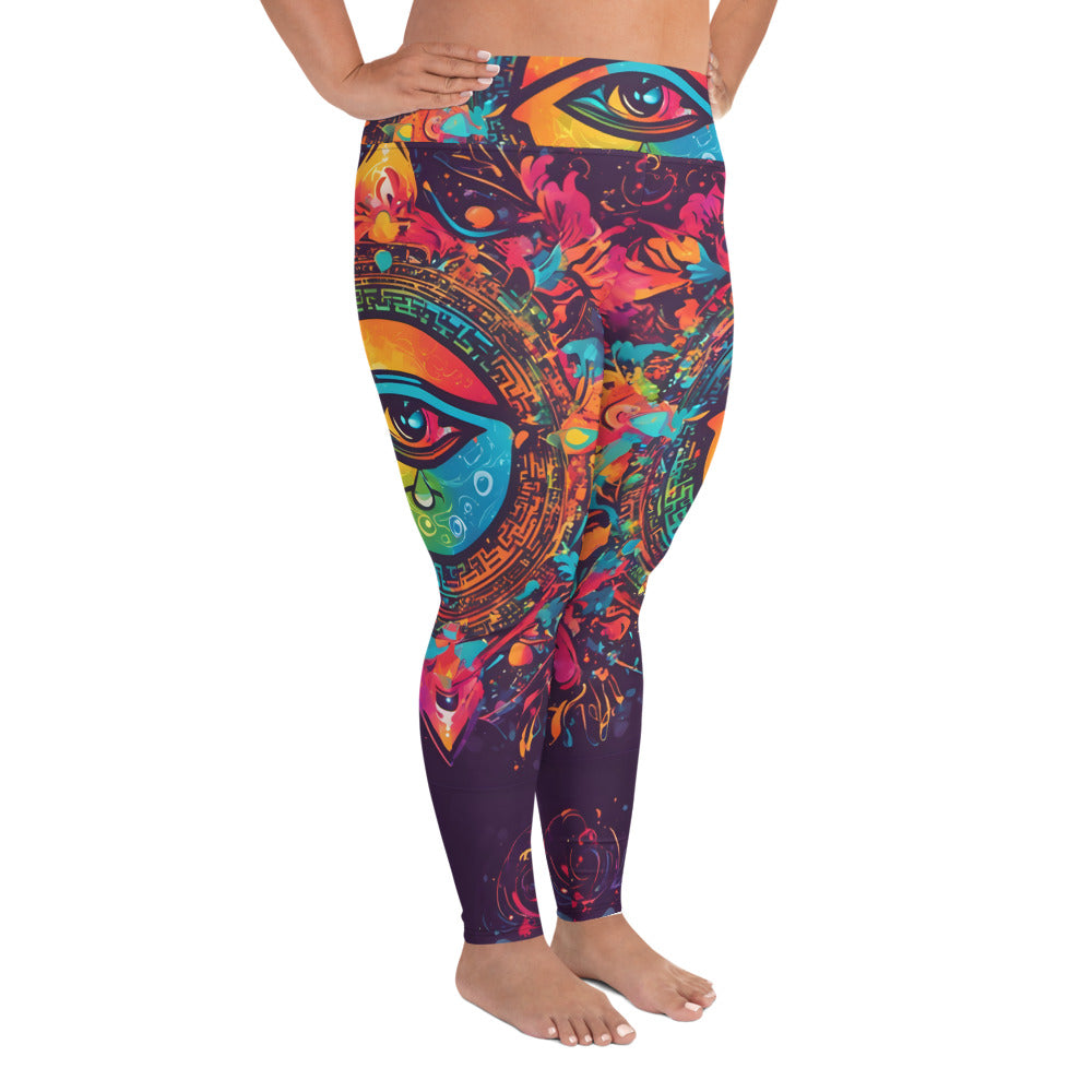 Third Eye I See You Plus Size Leggings