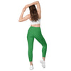 Kelly Green Leggings with pockets