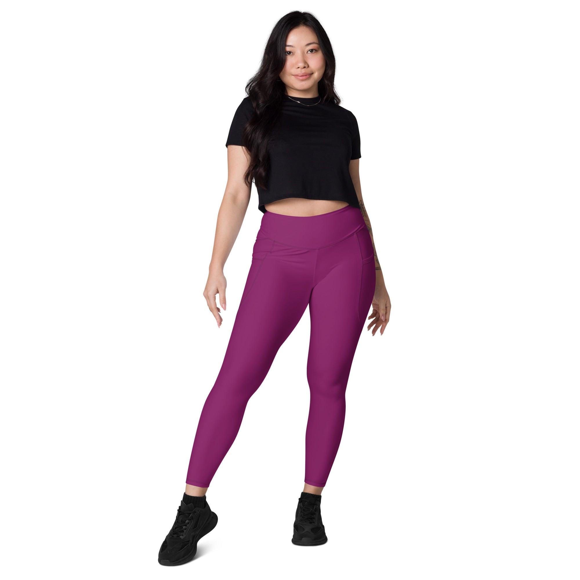 Magenta Muse Leggings with pockets