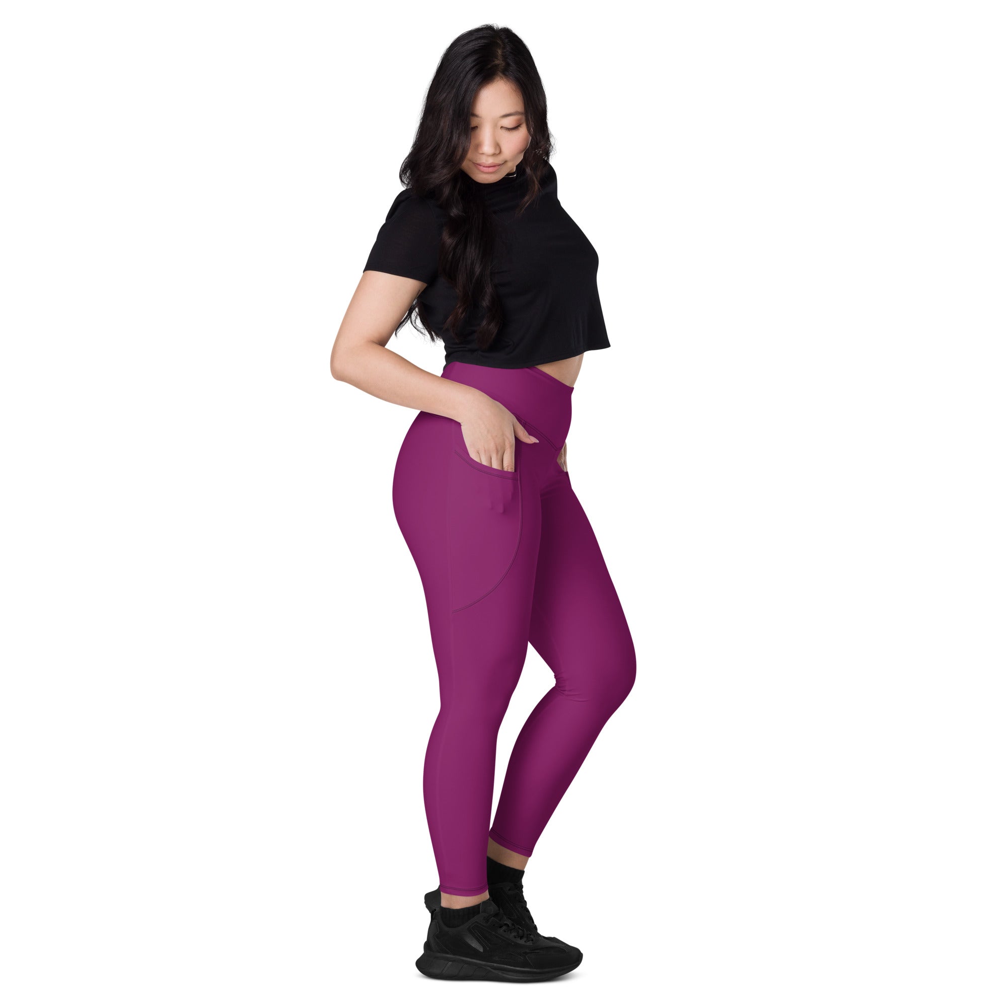 Magenta Muse Leggings with pockets
