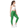 Kelly Green Leggings with pockets