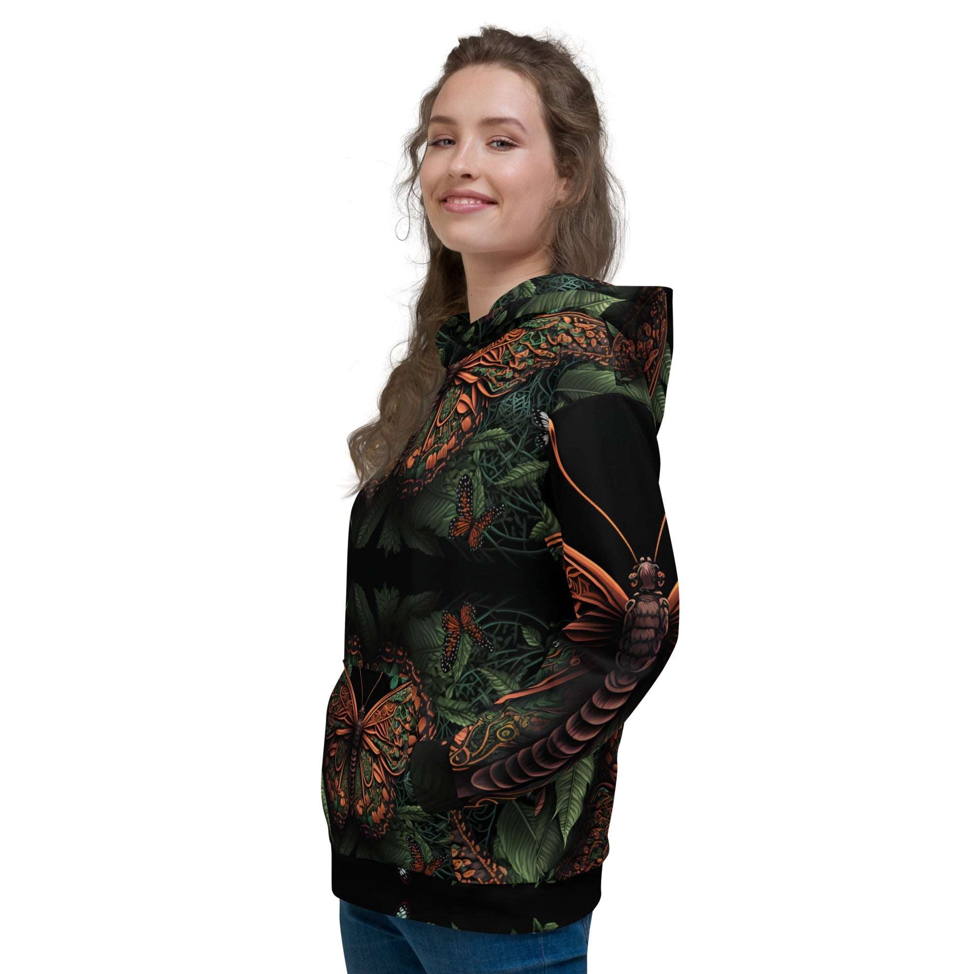 Halloween Butterfly Unisex Hoodie 