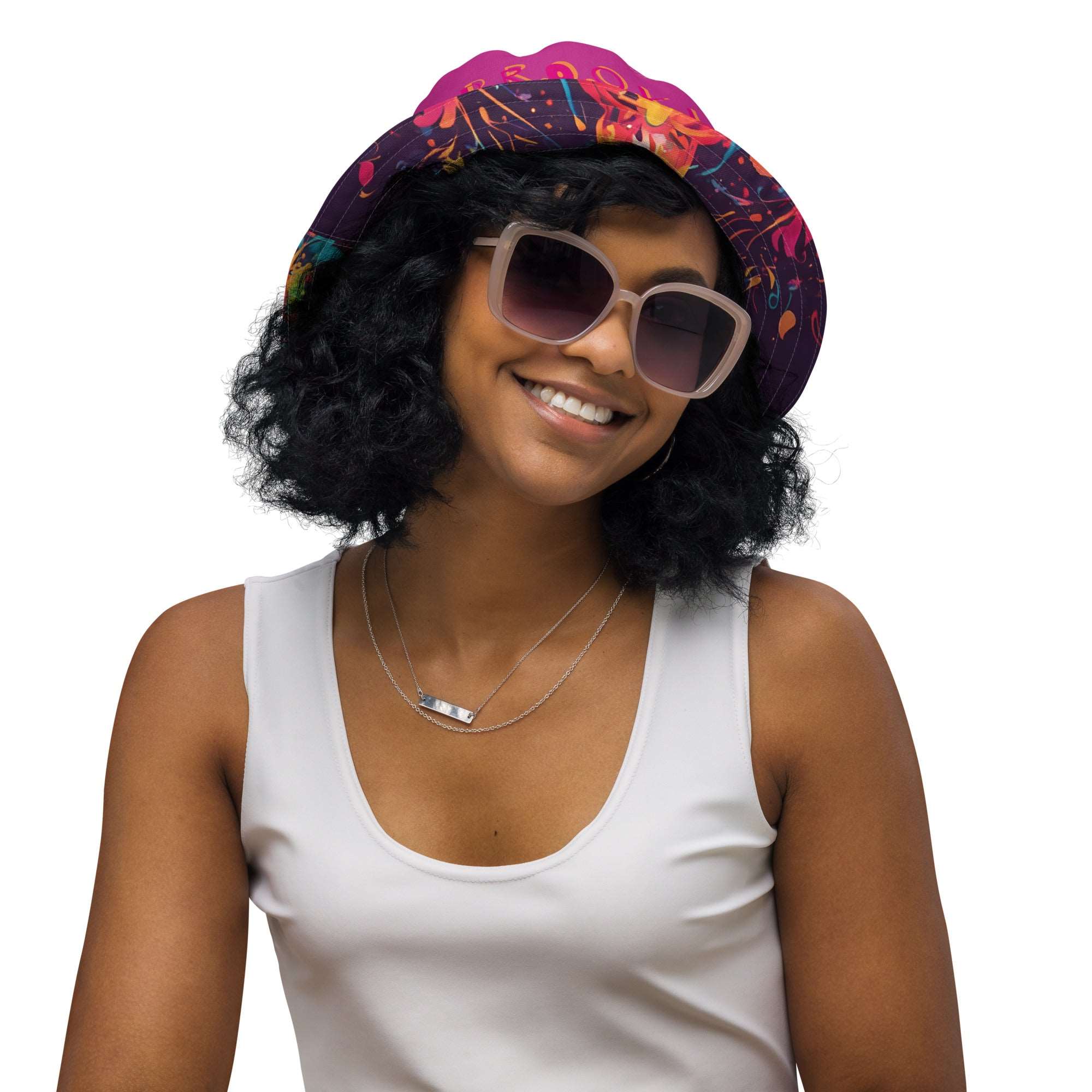 B.R.O.O.K.L.Y.N Reversible Bucket Hat