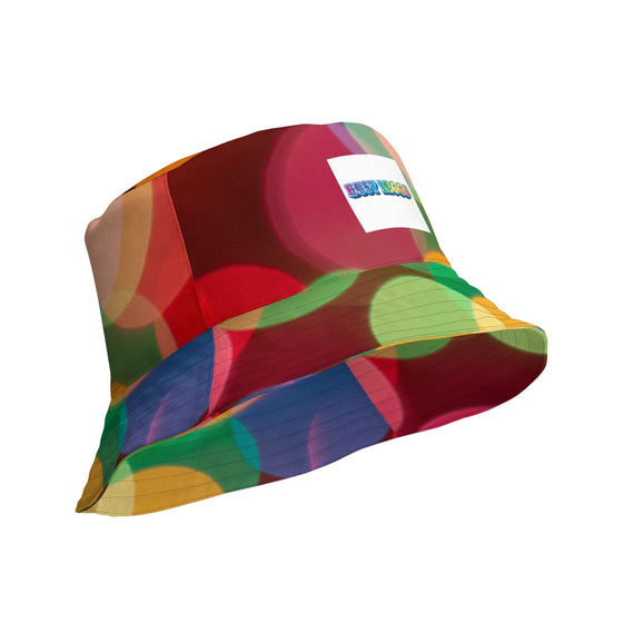 Circles Reversible bucket hat