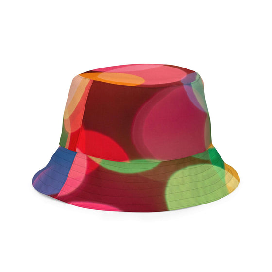 Circles Reversible bucket hat