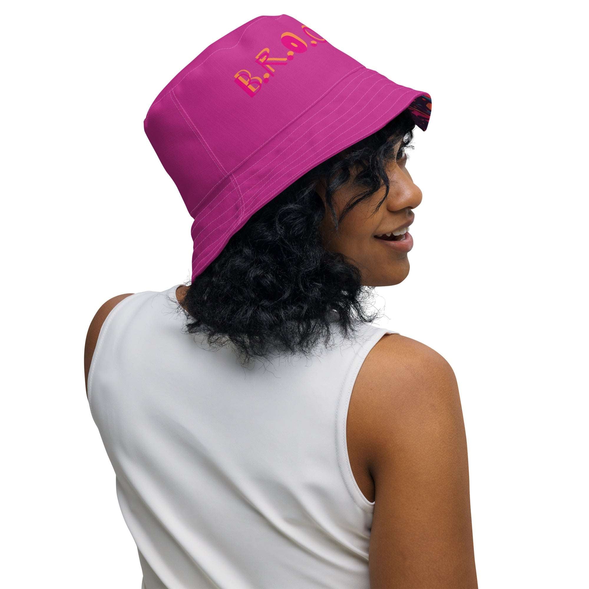 B.R.O.O.K.L.Y.N THIRD EYE Reversible bucket hat