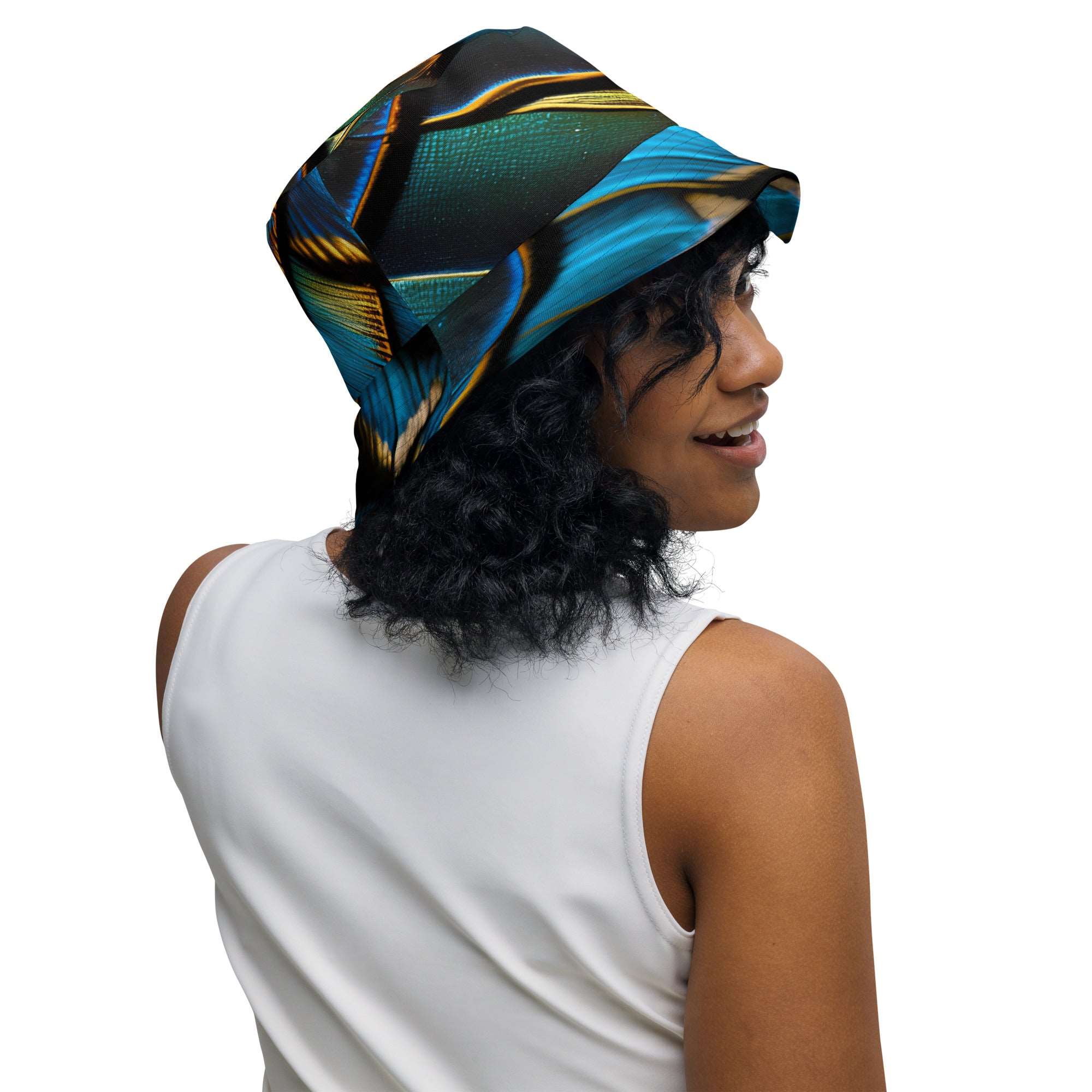 Butterfly Wings Reversible Bucket Hat