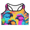 Parrots of Puerto Rico Sports bra