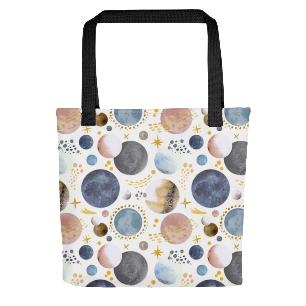 planent graphic tote bag
