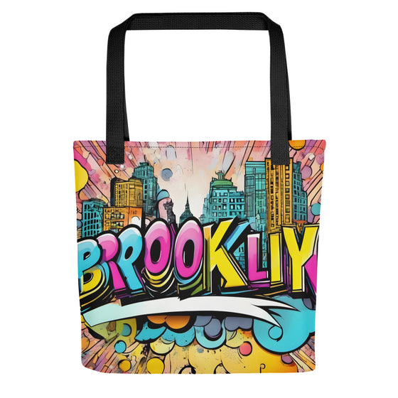 Brooklyn Grafitti Tote Bag