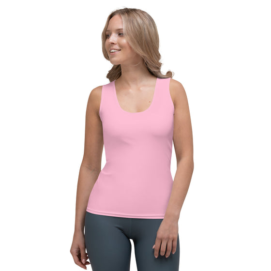 Cotton Candy Pink Relaxed Fit Tank Top