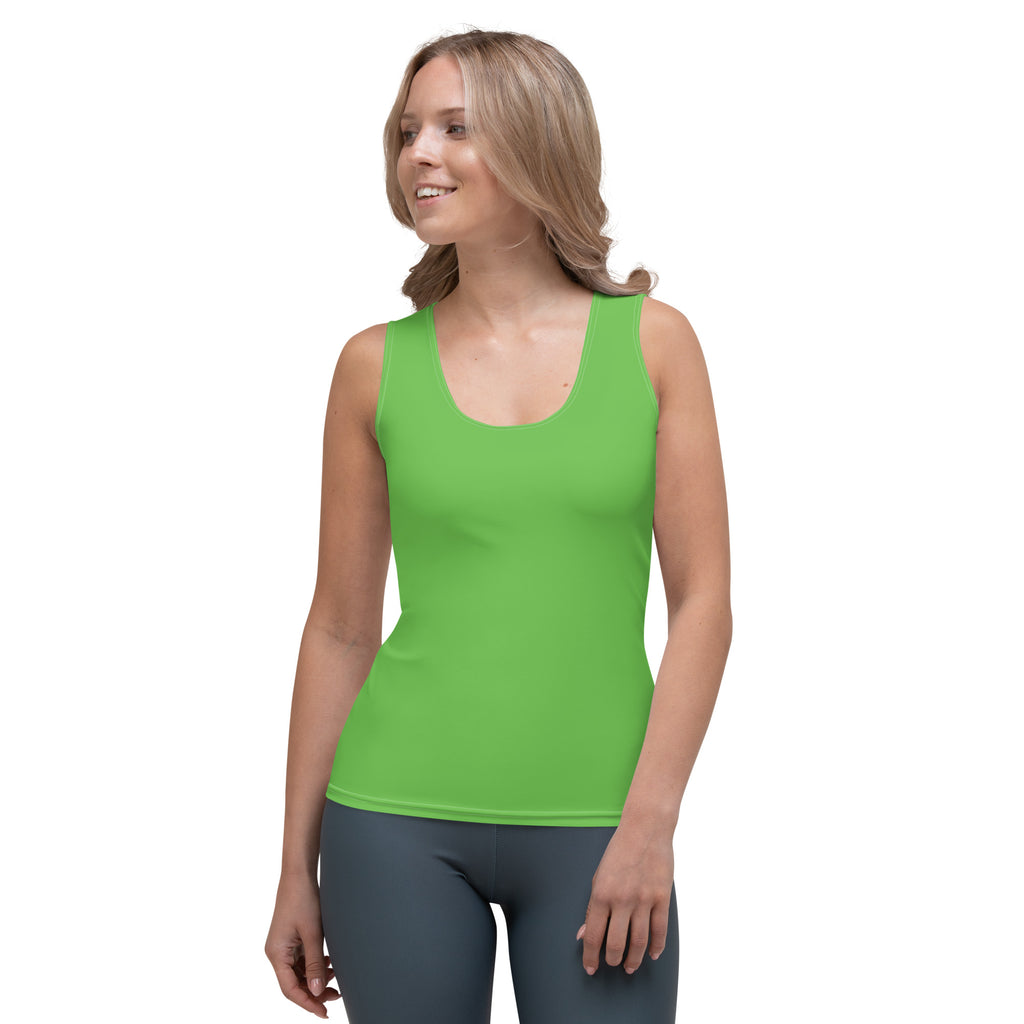 Kelly Green Relaxed Fit Tank Top