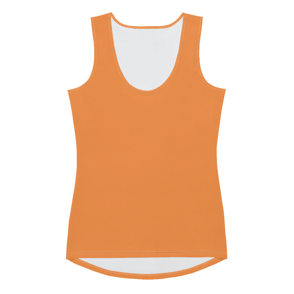Mandrian Orange  Relaxed Fit Tank Top