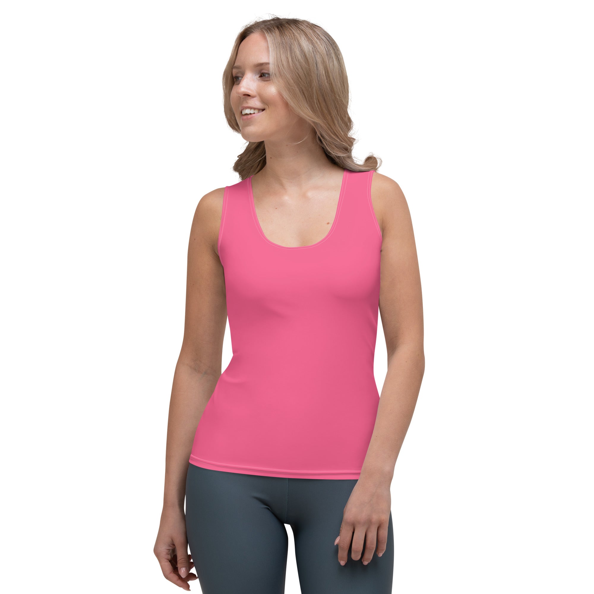 Island Pink Relaxed Fit Tank Top