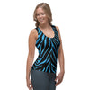Electric Zebra Relaxed Fit Tank Top