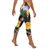 Island Fruits Yoga Capri Leggings