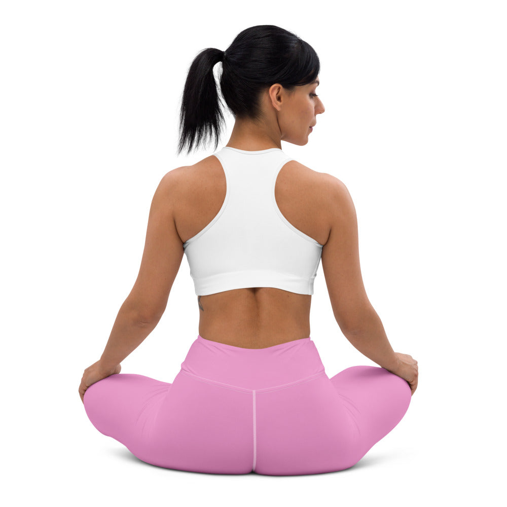 Dusty rose yoga leggings