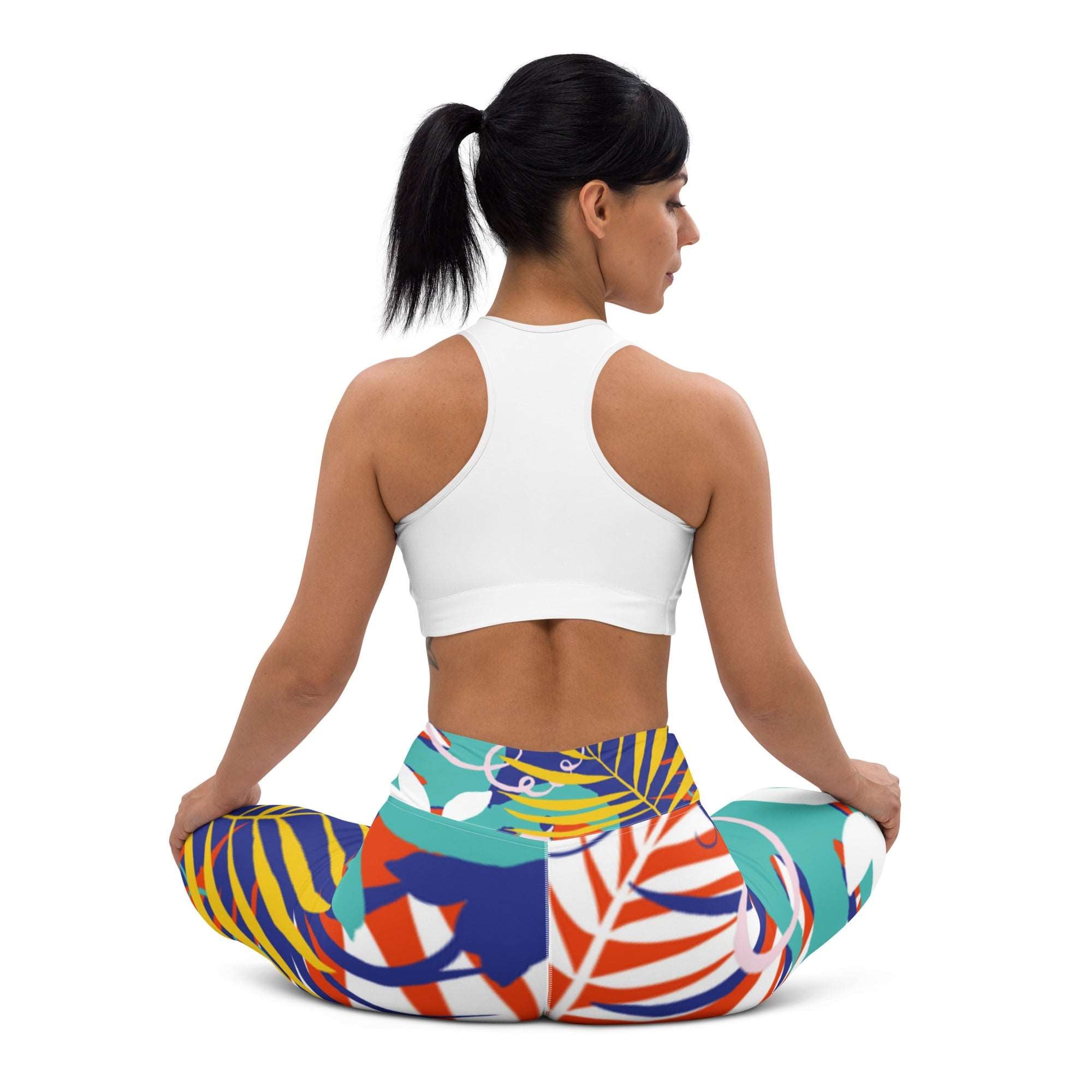 Summer Breeze Yoga Leggings