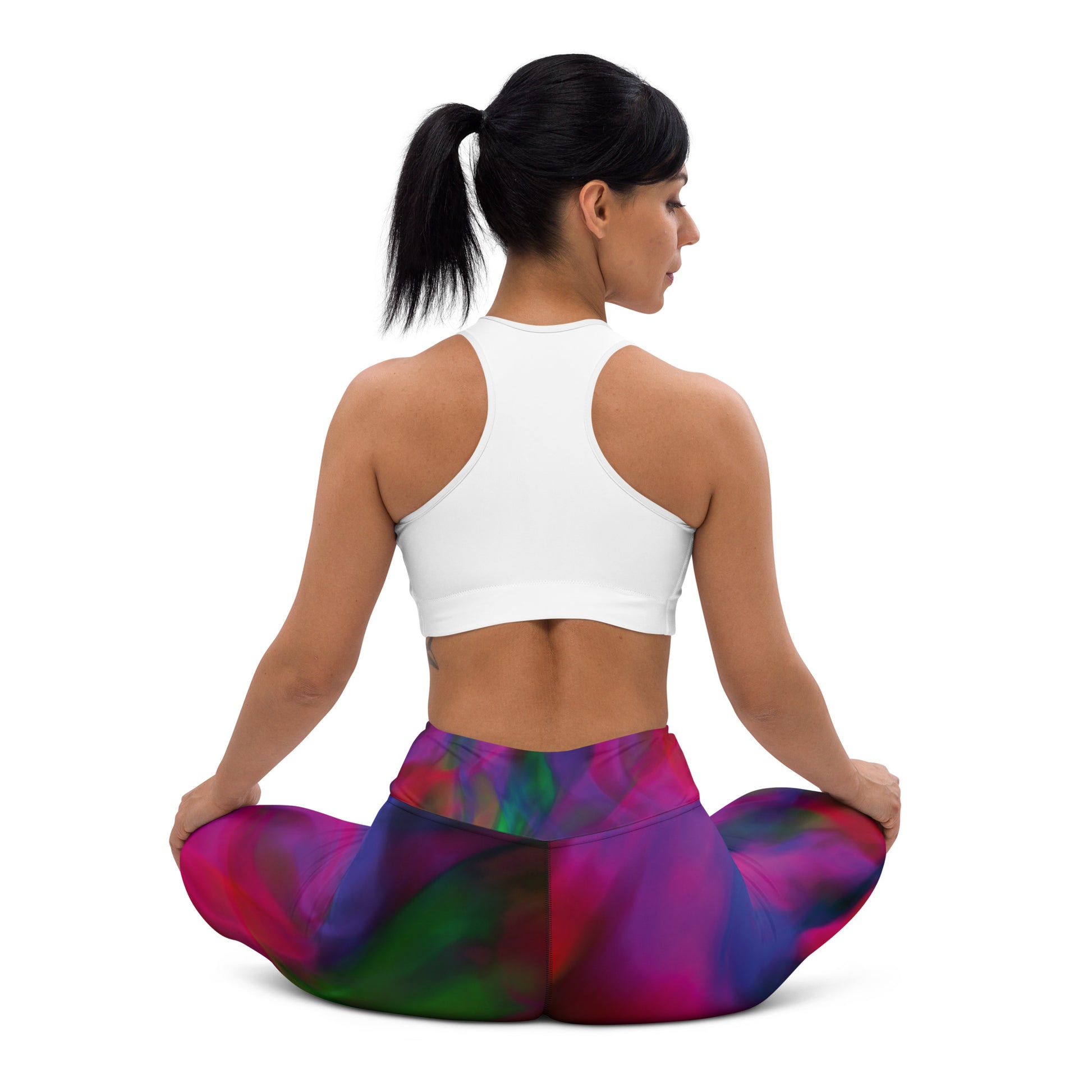 Fusio  Purple Galaxy Yoga  Leggings