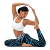 Electric Zebra Yoga Leggings