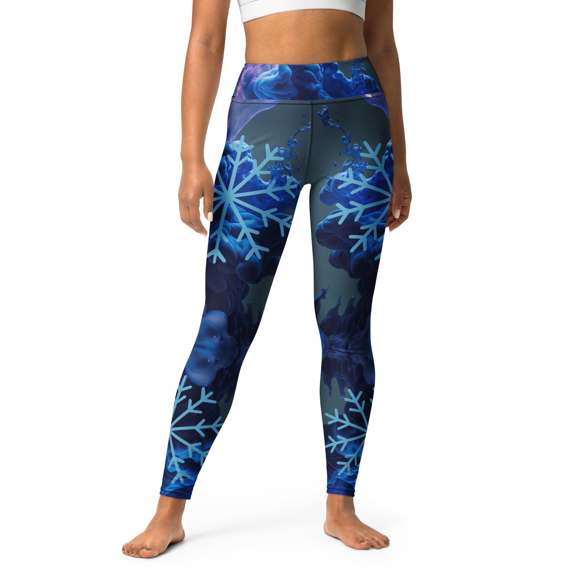 Snowflake Yoga Leggings LIMITED EDITION