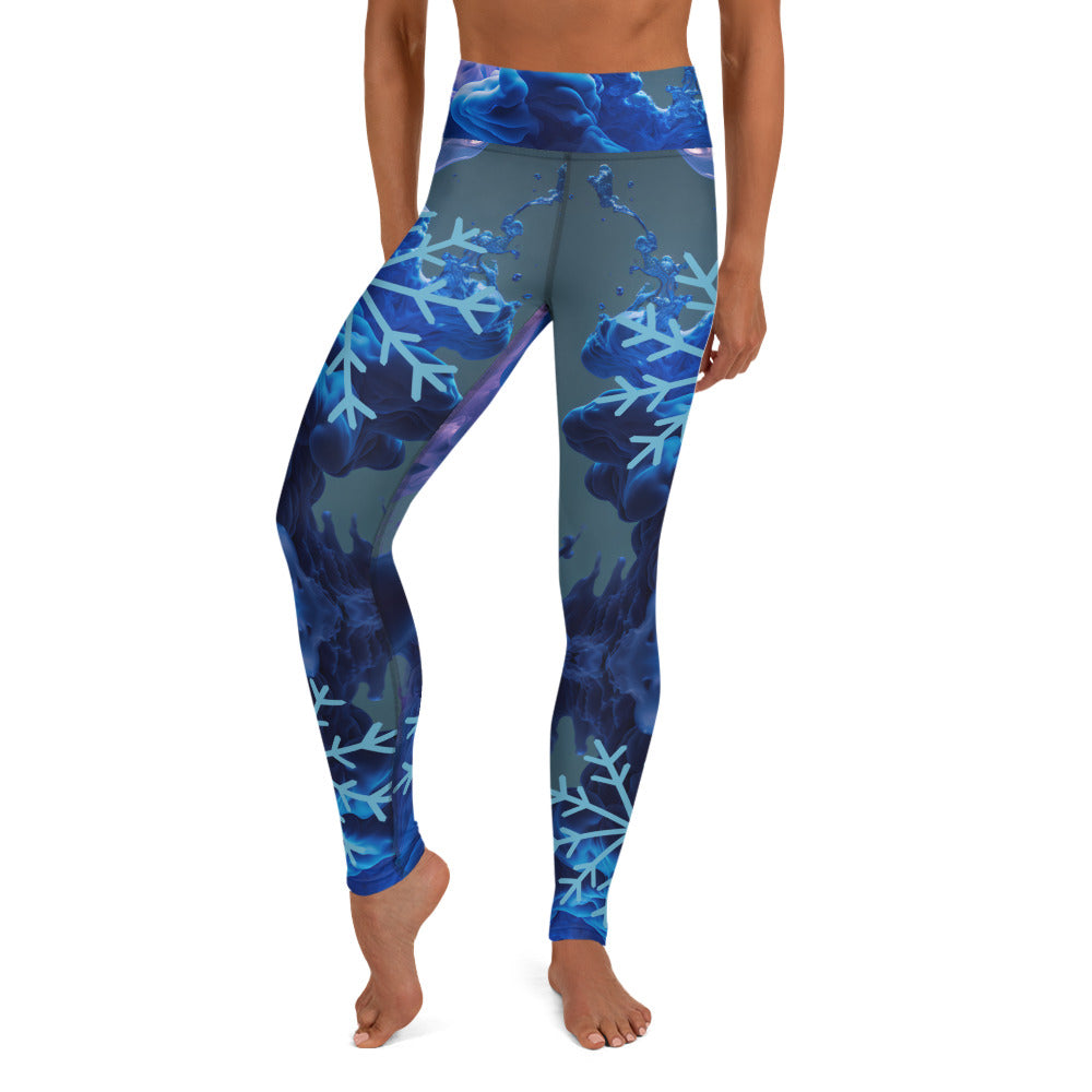 Snowflake Yoga Leggings LIMITED EDITION
