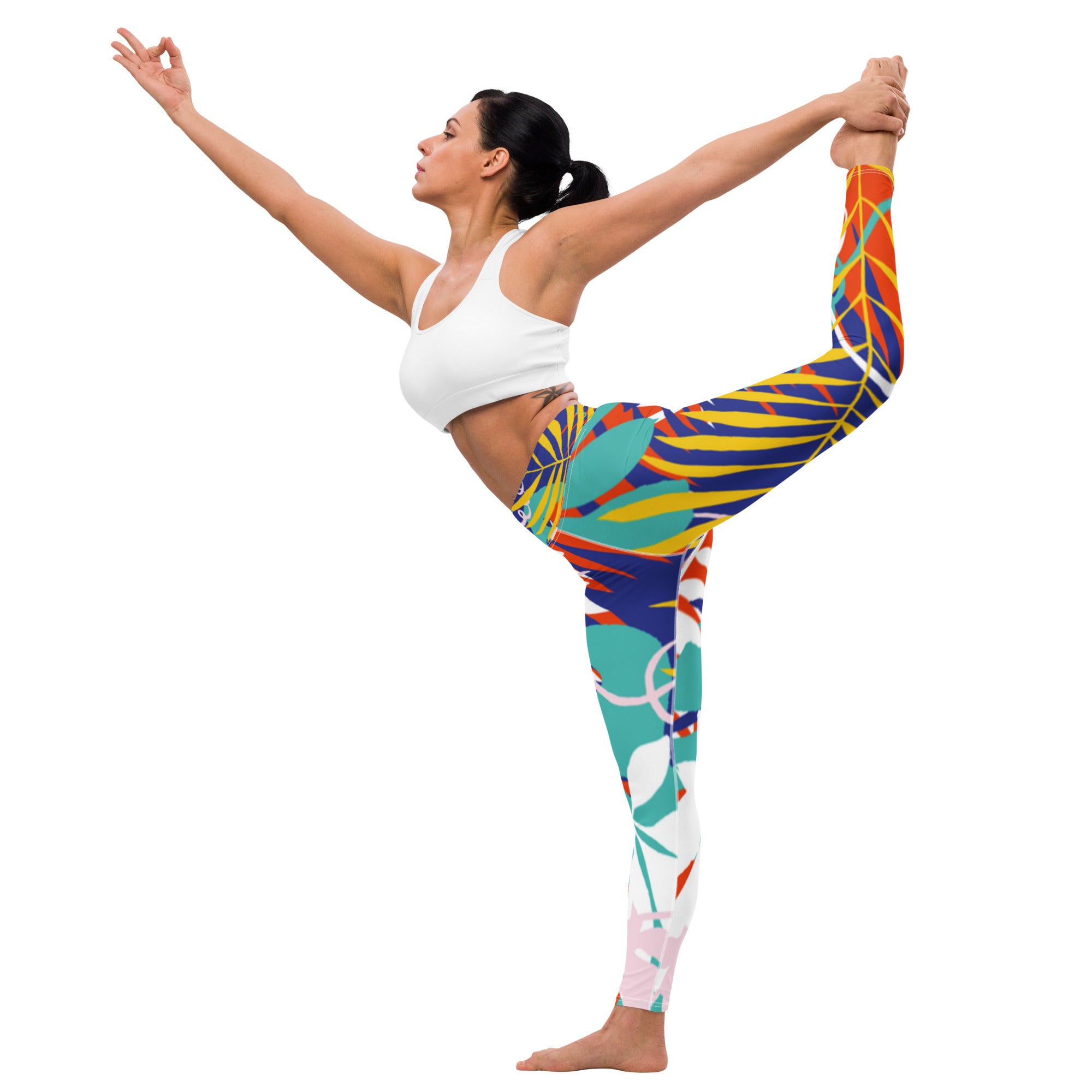 Summer Breeze Yoga Leggings