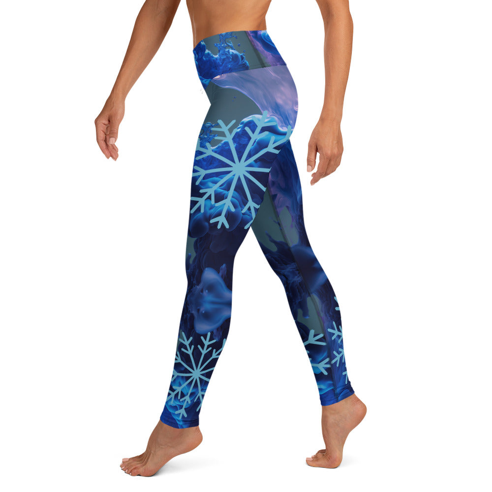 Snowflake Yoga Leggings LIMITED EDITION