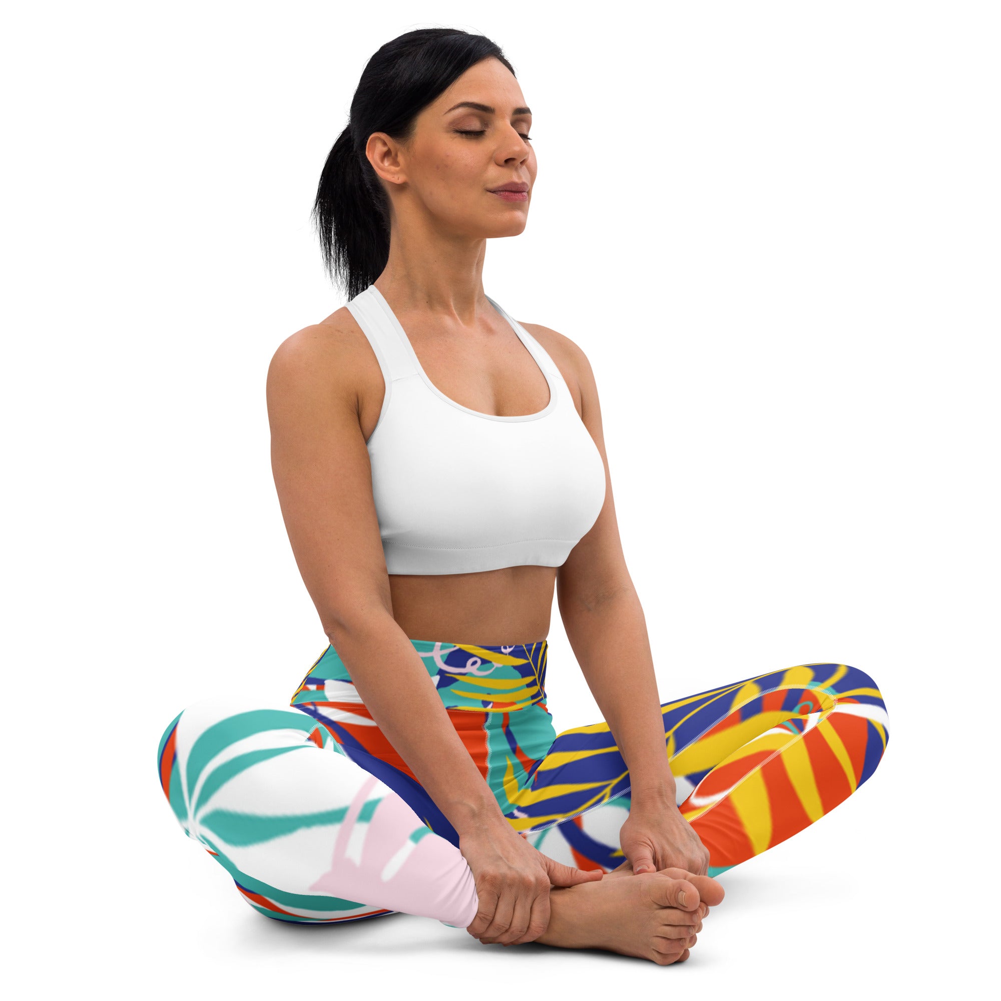 Summer Breeze Yoga Leggings