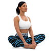 Electric Zebra Yoga Leggings