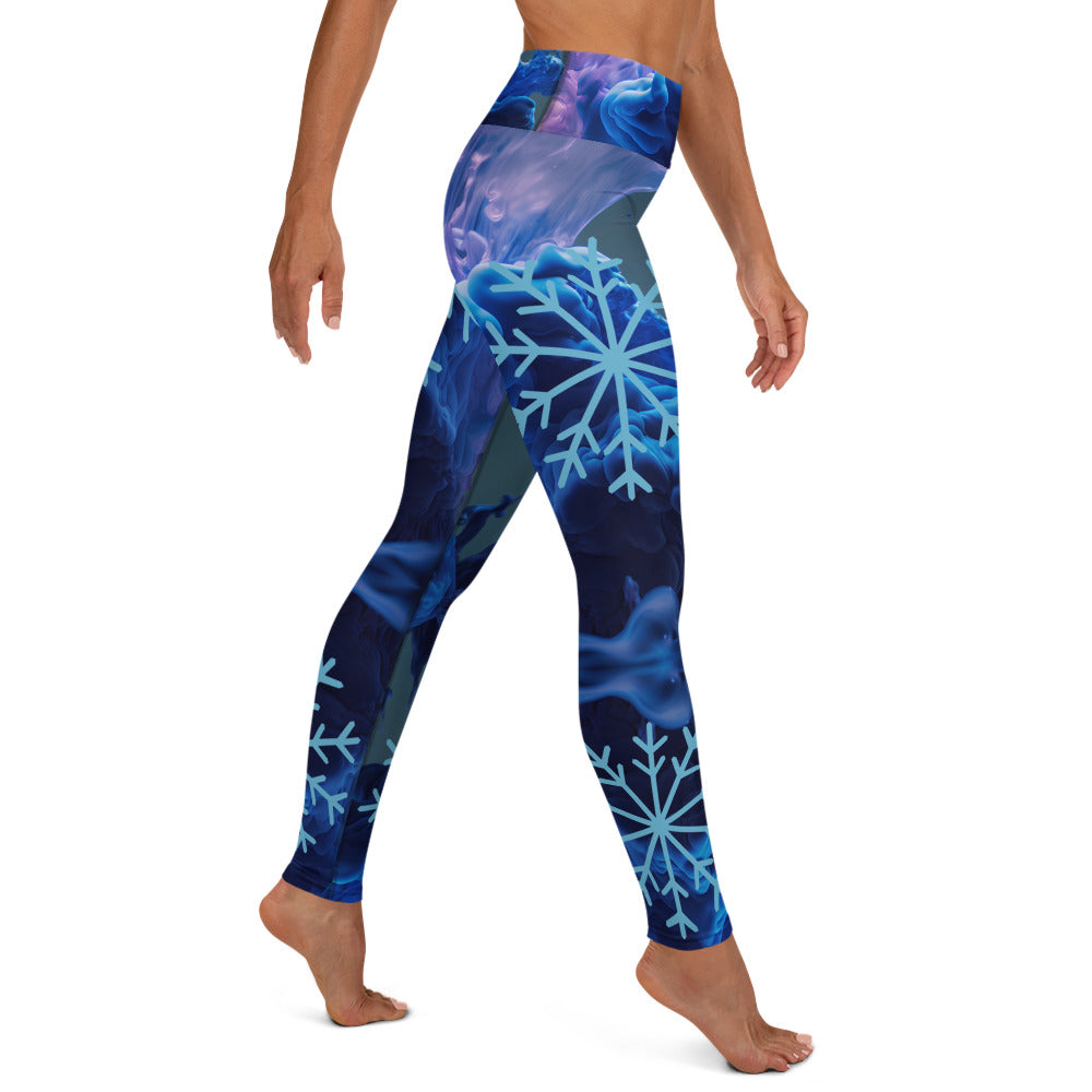 Snowflake Yoga Leggings LIMITED EDITION