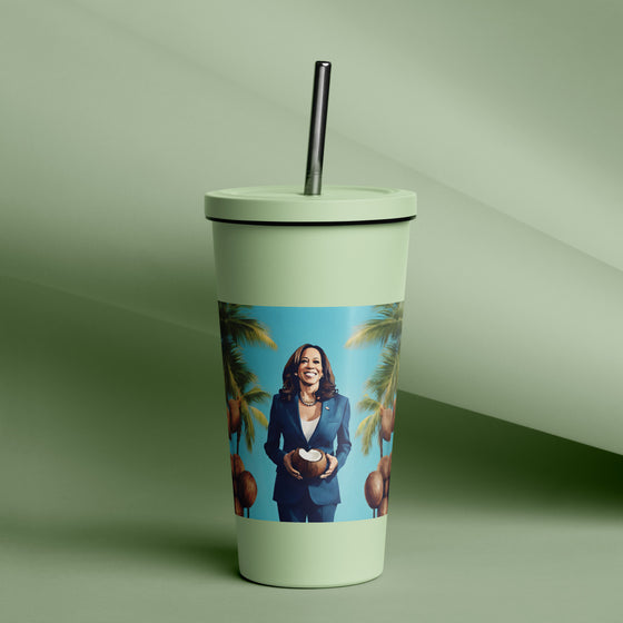 I'm Coconuts for KamaI a 20204 Insulated tumbler w/straw **LIMITED EDITION**