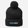 black busy leggs signature black hat