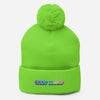 neon green  busy leggs signature black hat