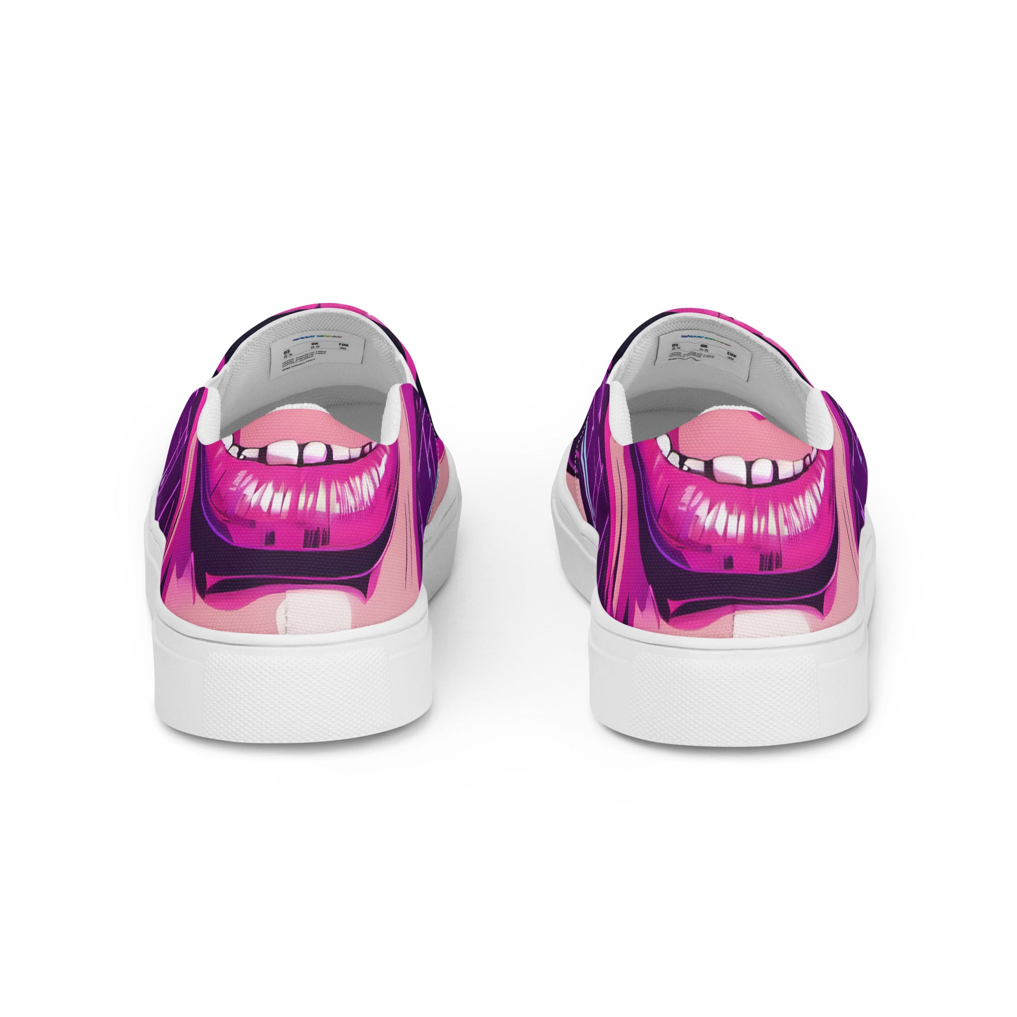 I WILL NOT BE SILENCED!! Slip-on Canvas Sneakers