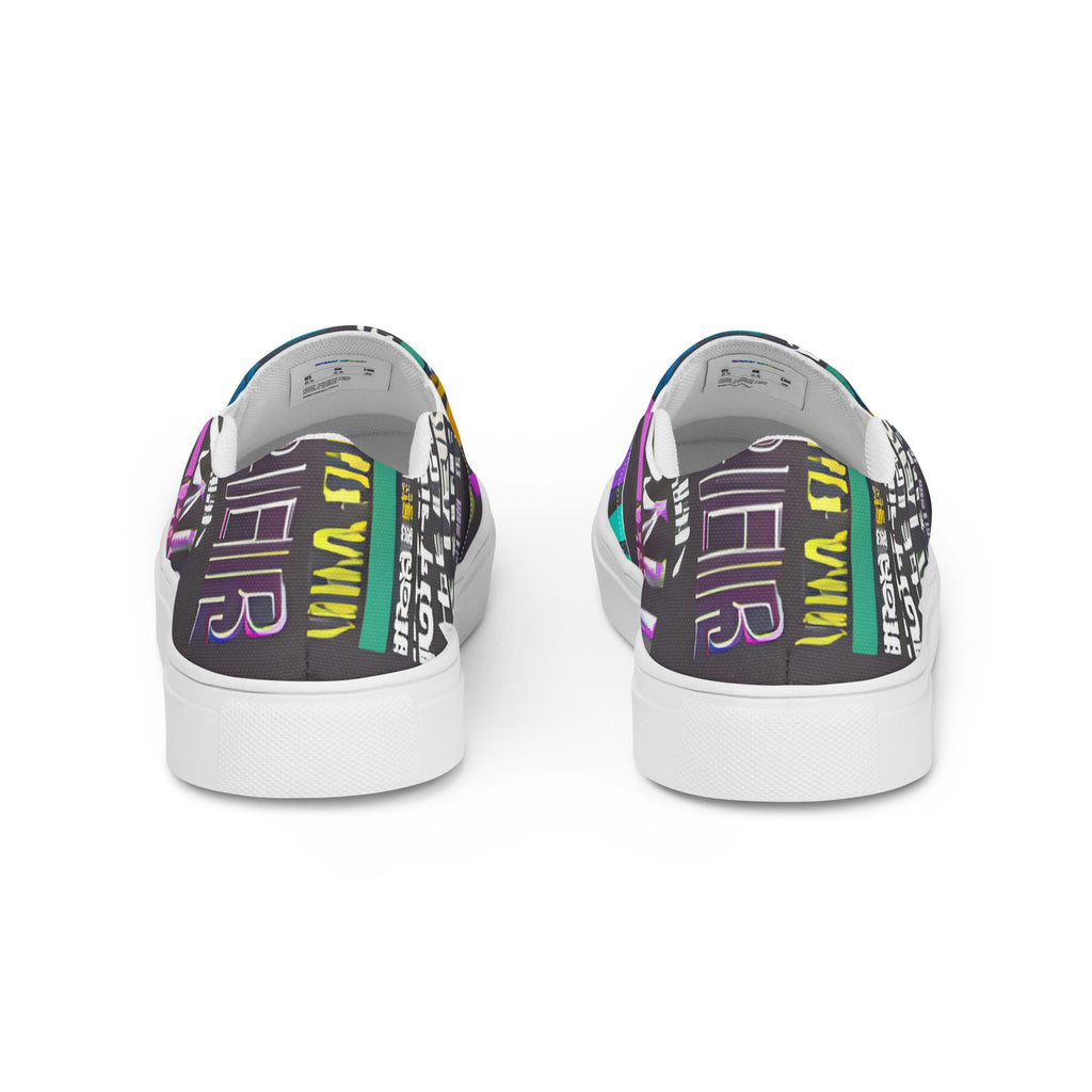 Word’s Slip-on Canvas Sneakers