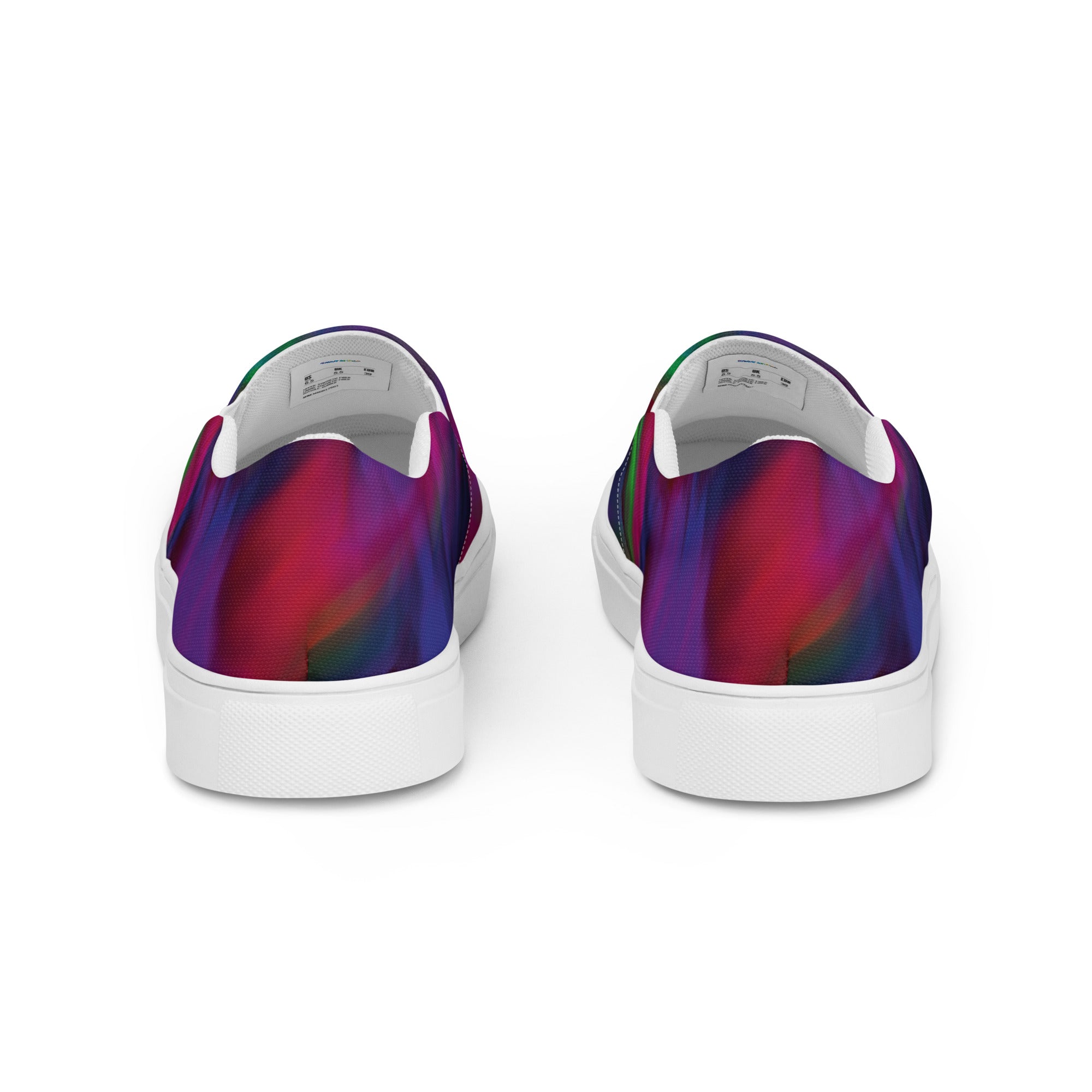 Purple Galaxy Slip-on Canvas Sneakers