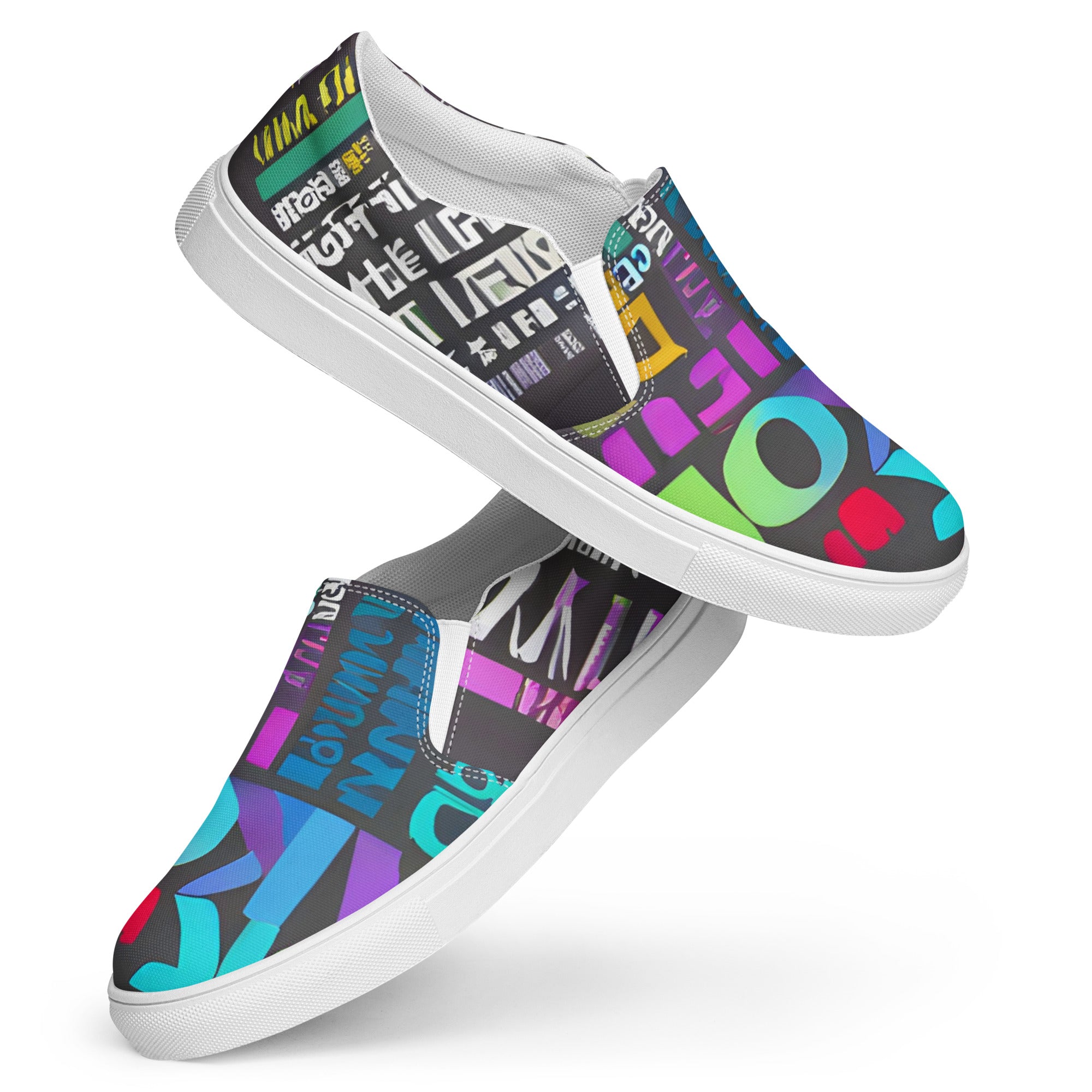 Word’s Slip-on Canvas Sneakers