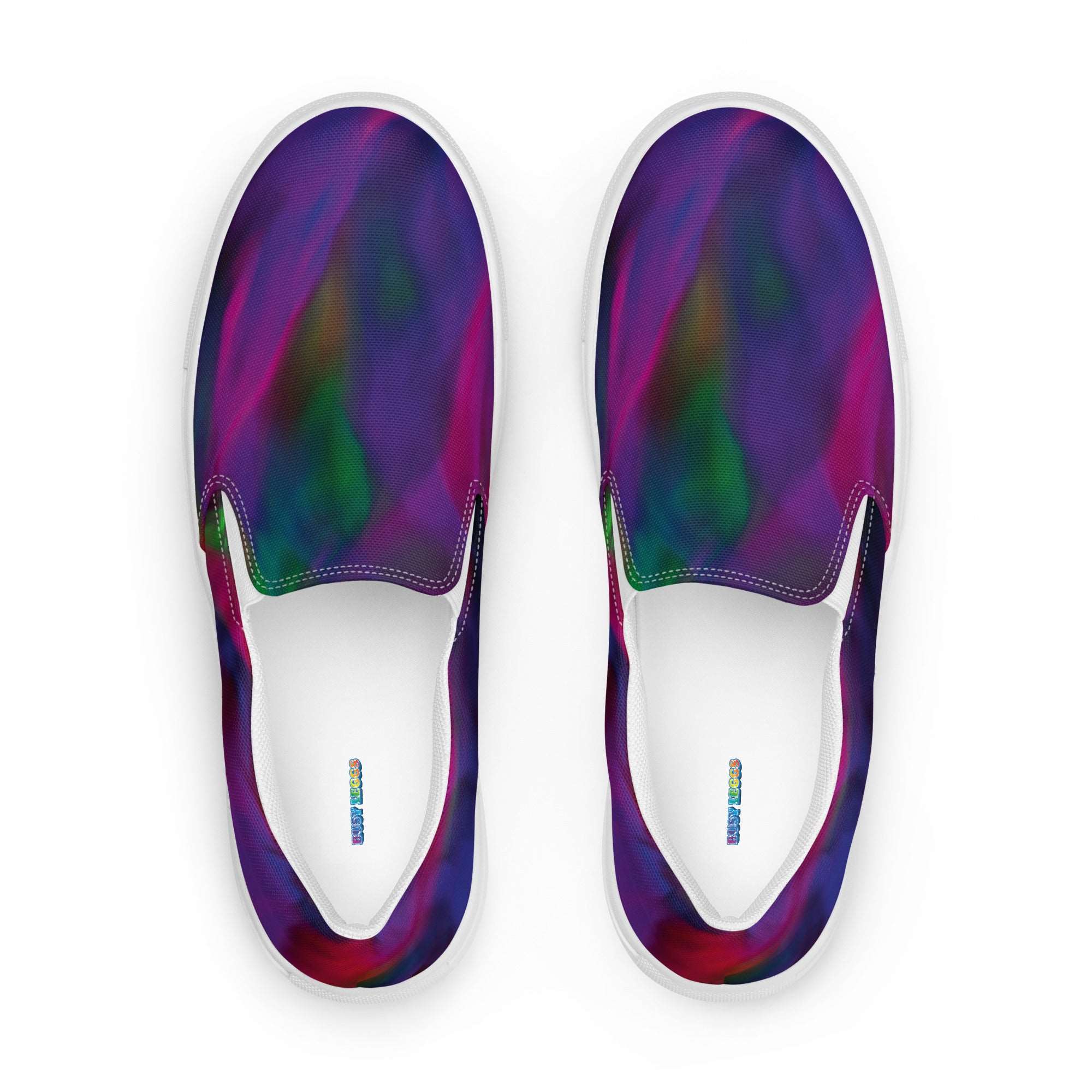 Purple Galaxy Slip-on canvas Sneakers