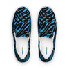 Electric Zebra Slip-on Canvas Sneakers