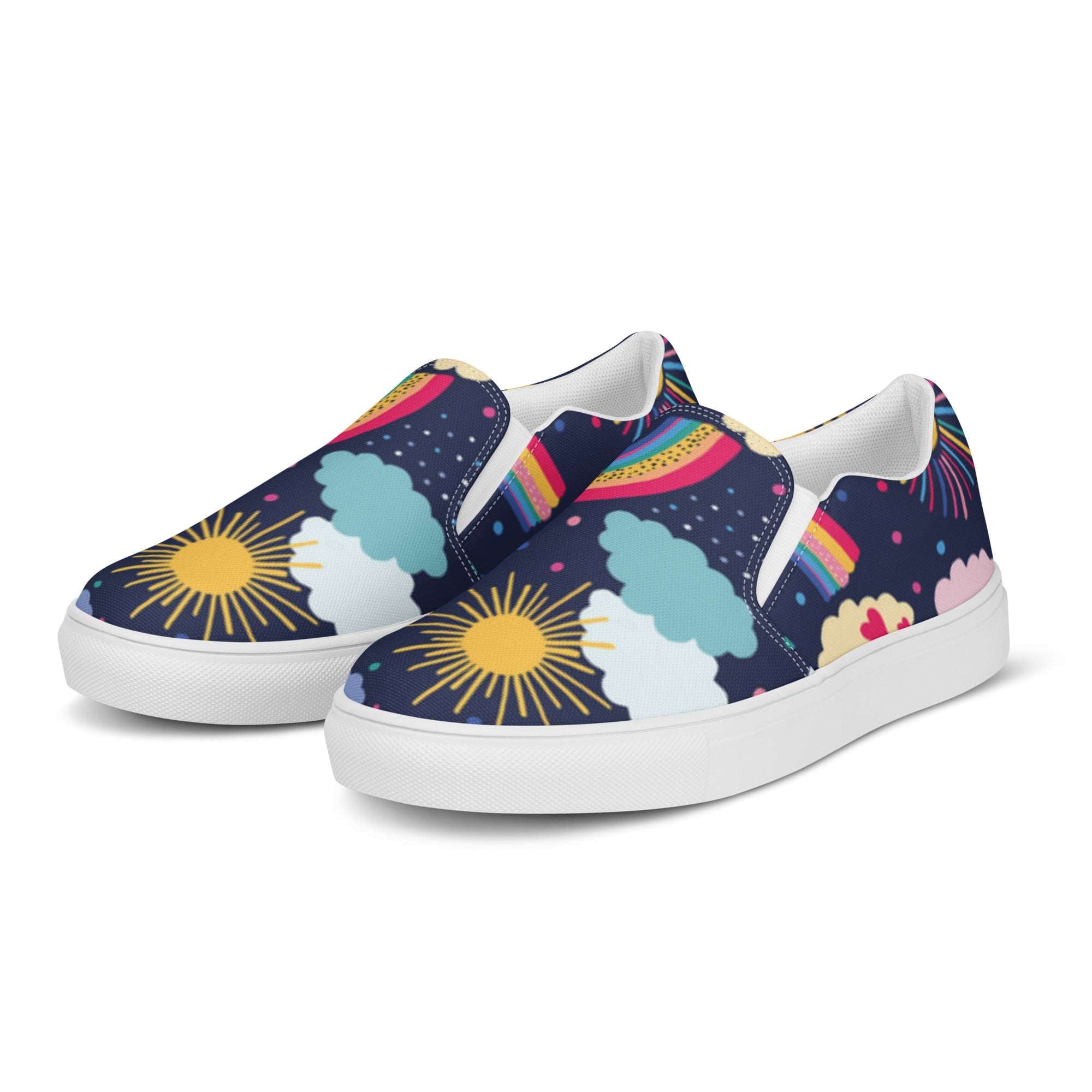 Cosmic Slip-on Canvas Sneakers