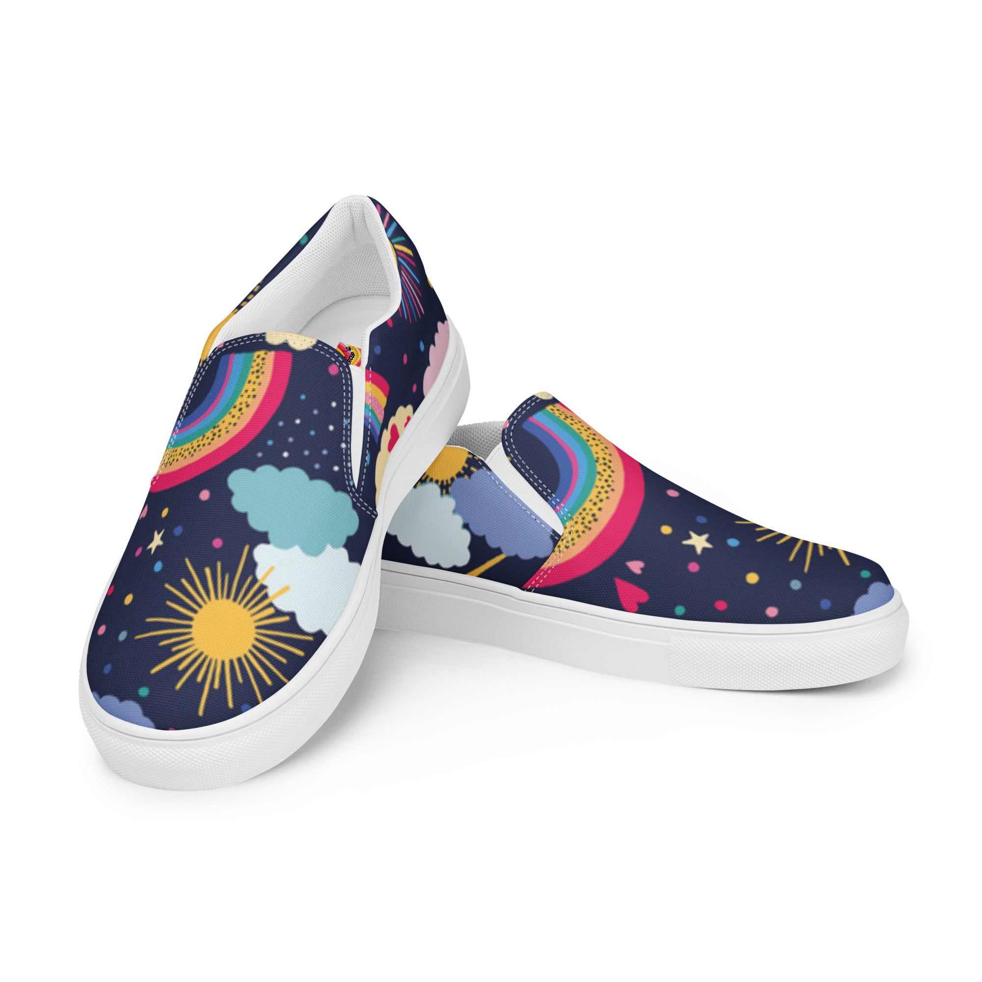 Cosmic Slip-on Canvas Sneakers